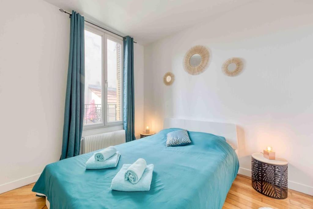 Appartement Cosy Au Calme, Proche De Paris Et Du Rer B Gentilly Esterno foto